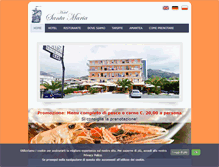 Tablet Screenshot of hotelsantamariacalabria.it